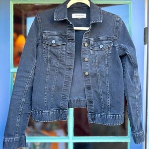 Calvin Klein Jeans Black Denim Jacket size Medium